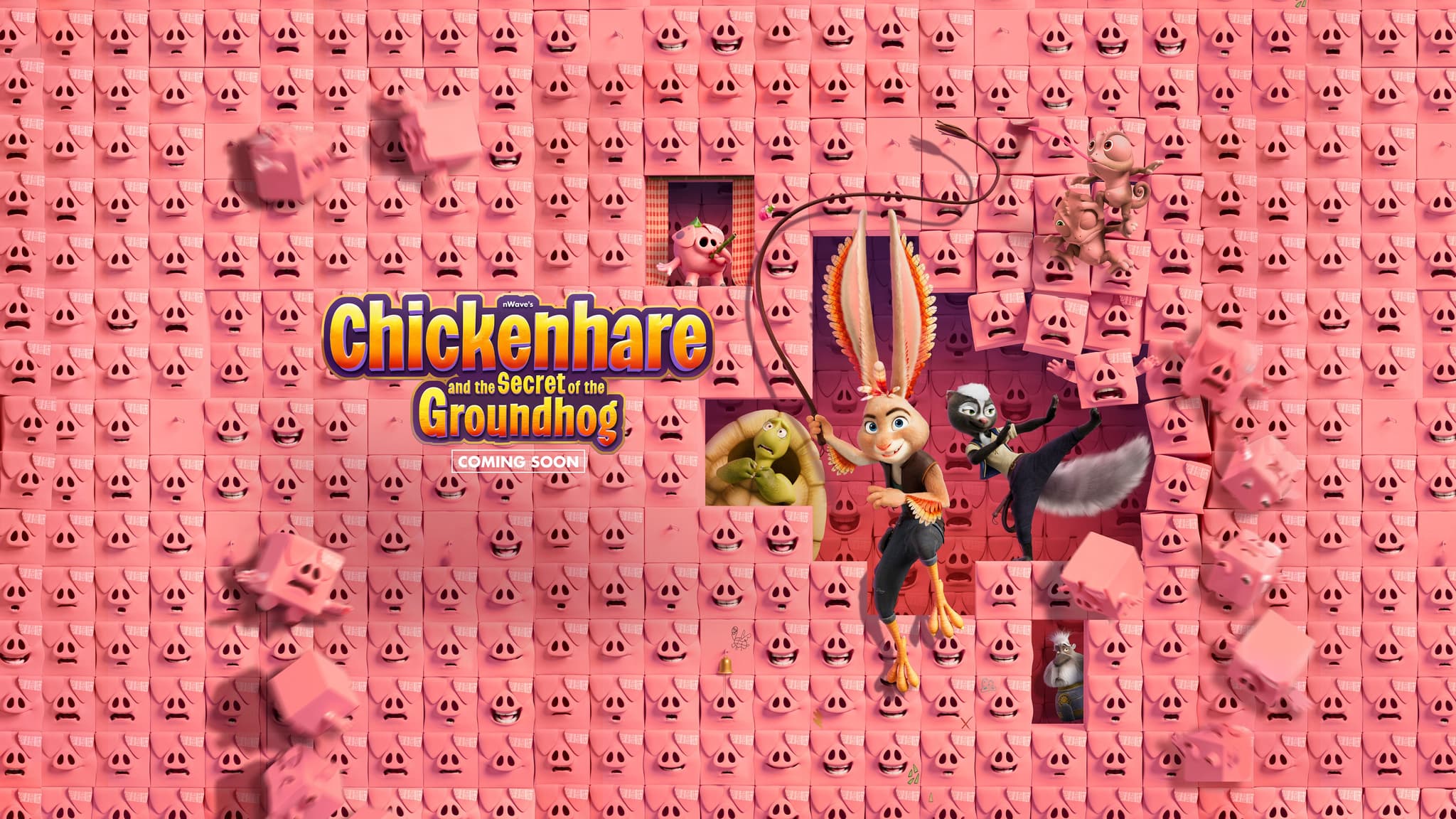 Turtle Rabbit Chickenhare Chickenhare and the Secret of the Groundhog