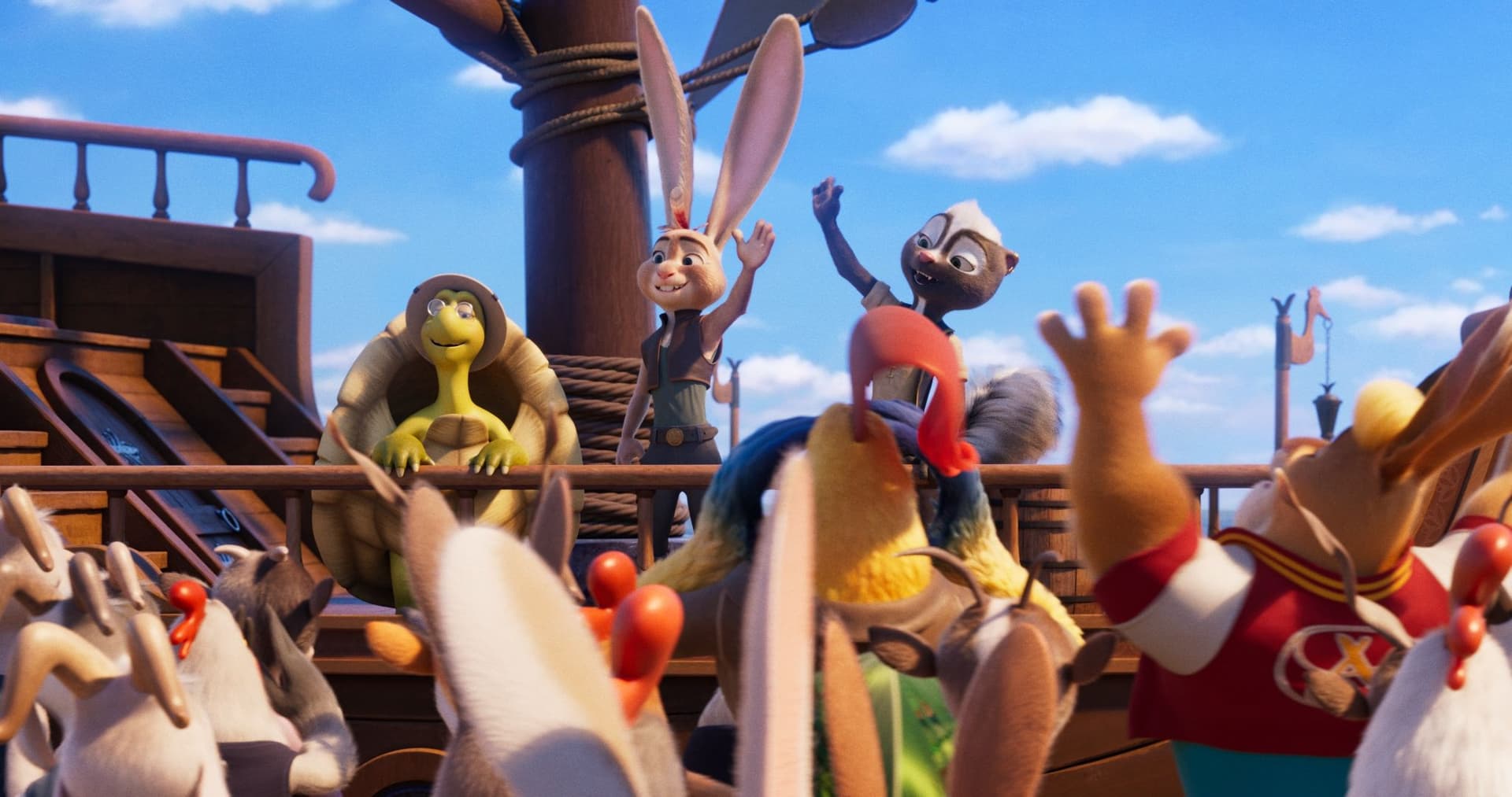 Turtle Rabbit Chickenhare Chickenhare and the Secret of the Groundhog